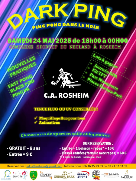 Dark Ping le samedi 24 Mai à Rosheim