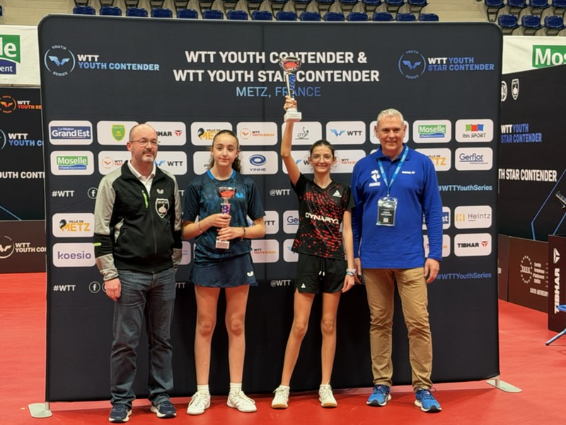 Avelina titrée au WTT Youth Contender de Metz !