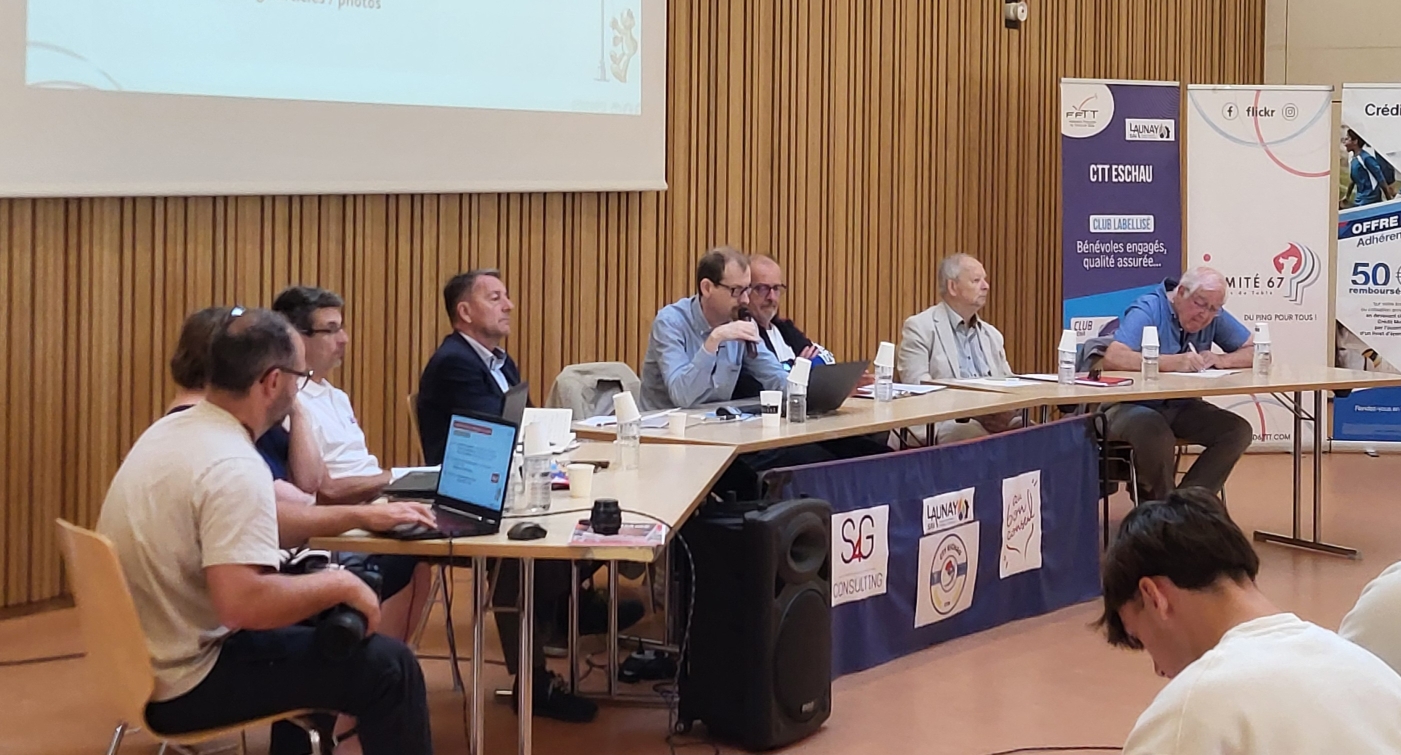 Assemblée générale du CD 67 TT le 25 Septembre 2026